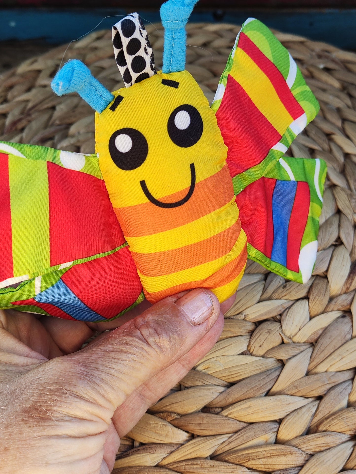 vlinderspeeltje Playgro cracklestof