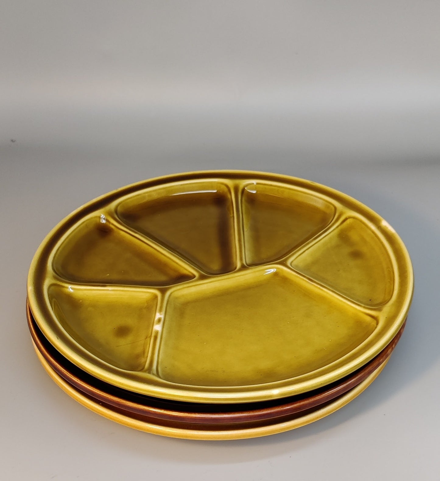 fondueborden set 2 (gladde rand)