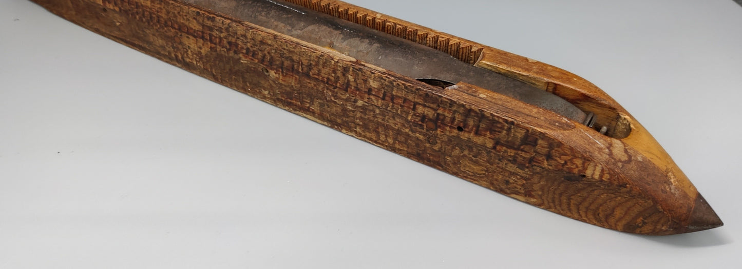 schietspoel met metalen punt, Industrieel, hout