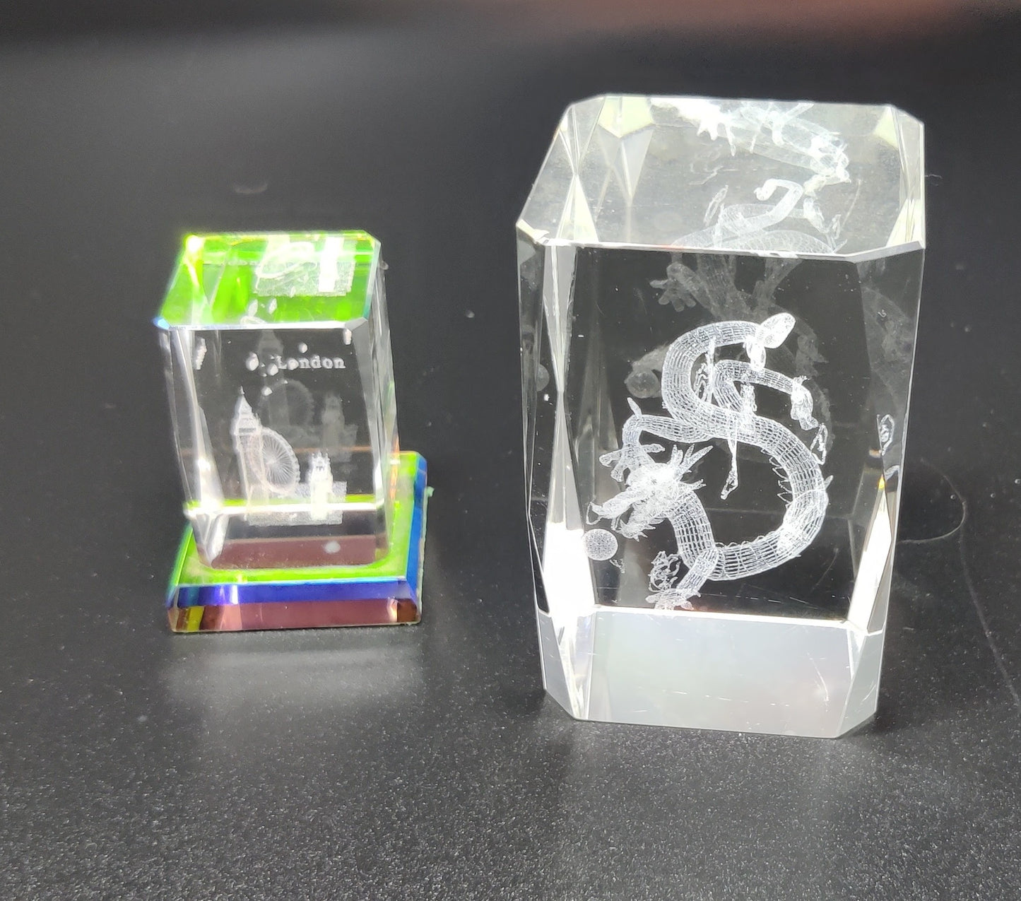 paperweights London en draak