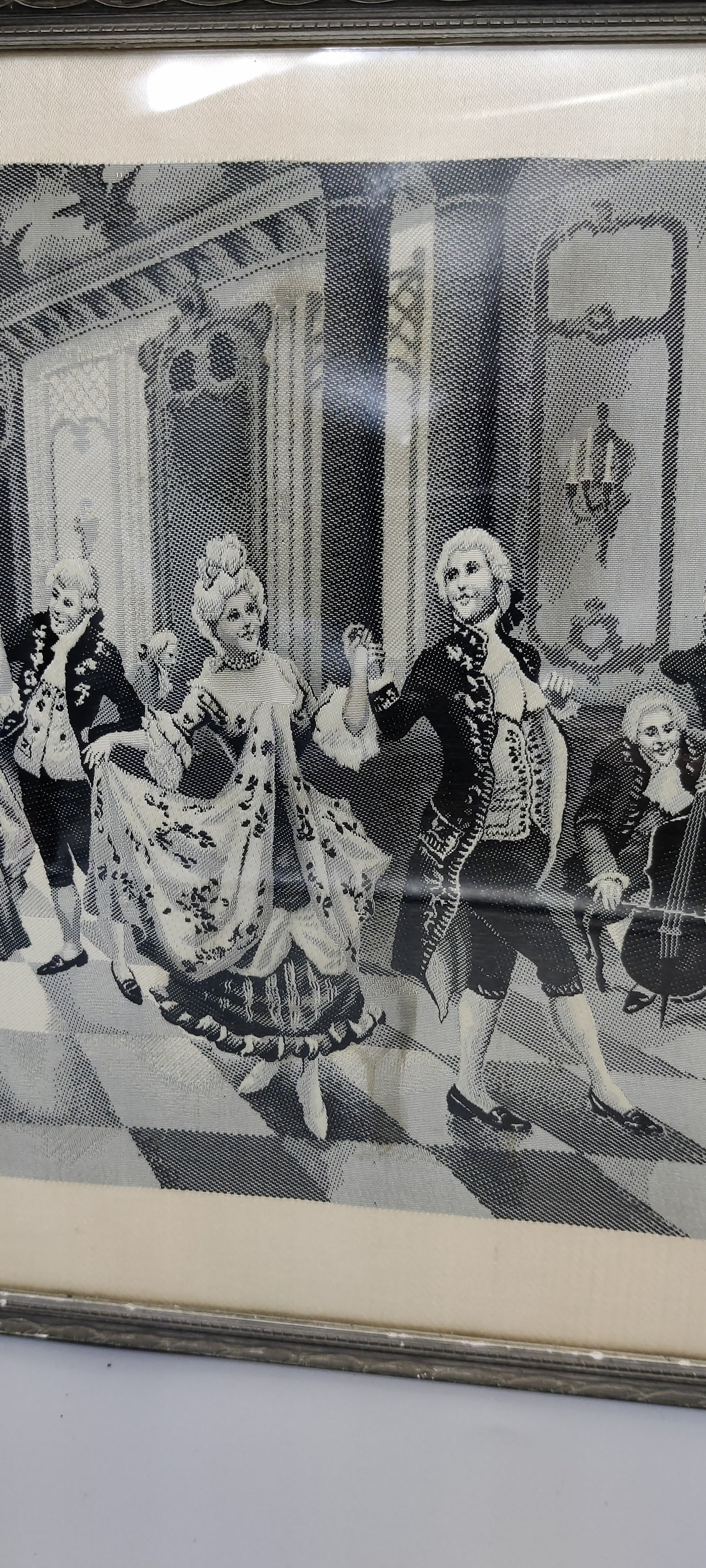 zijdeschilderij A Perez balzaal