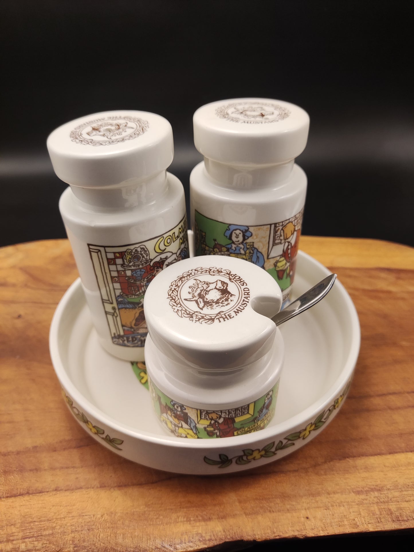 peper, zout en mosterd set "fit for a king" Colman