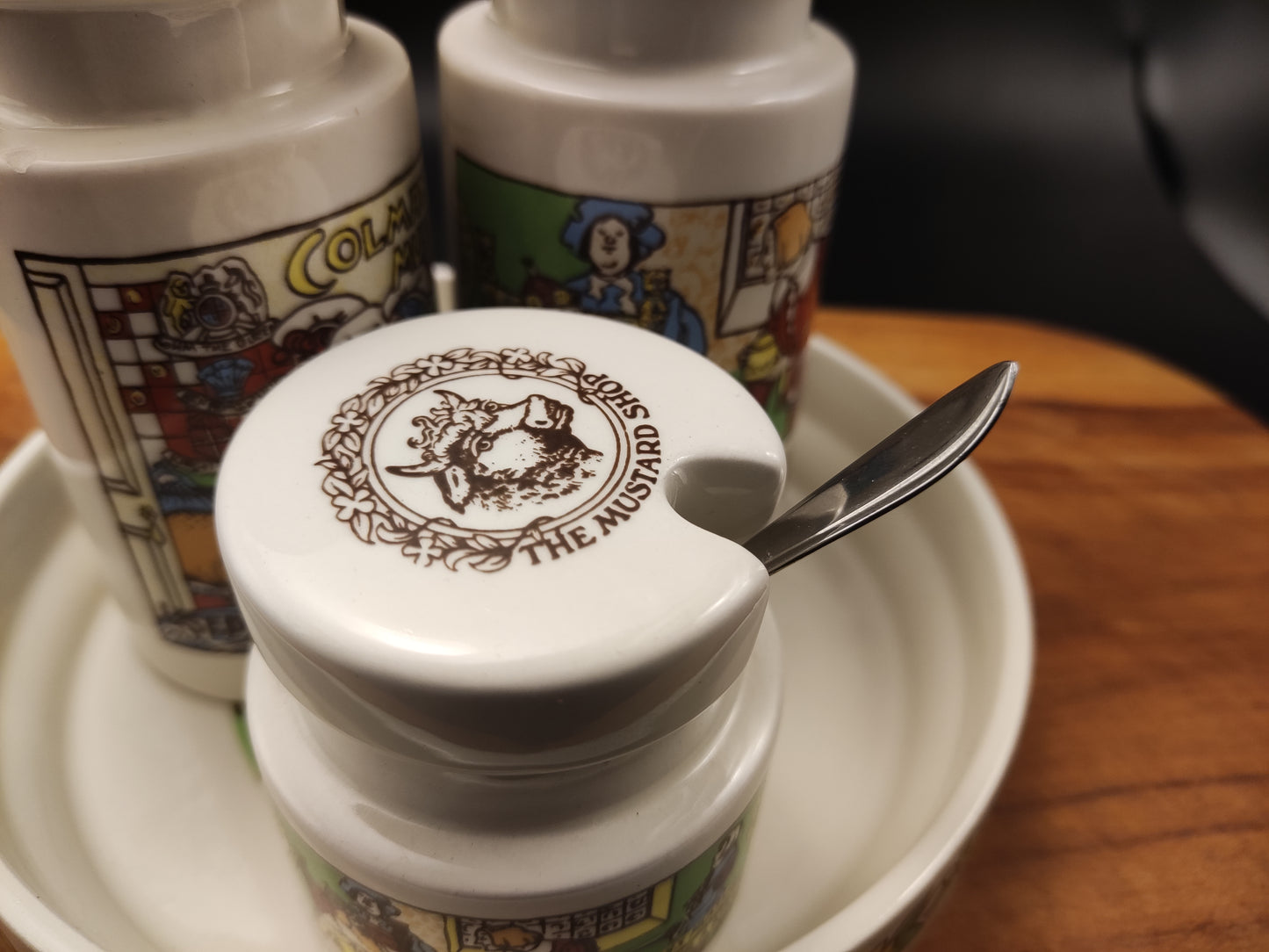 peper, zout en mosterd set "fit for a king" Colman