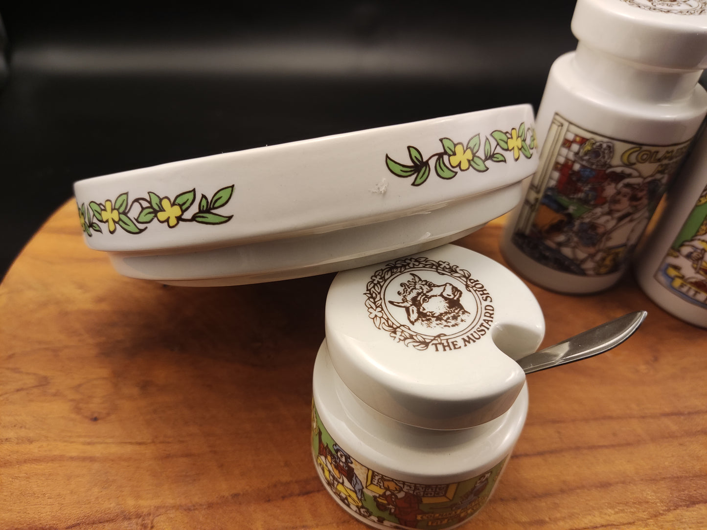 peper, zout en mosterd set "fit for a king" Colman