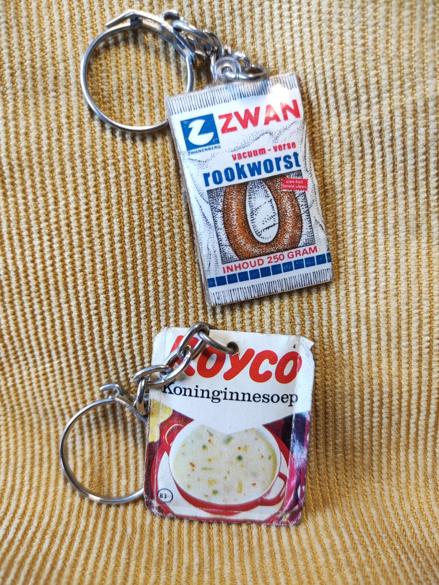 sleutelhanger Royco en Zwan