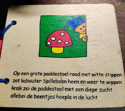 houten boekje liedjes