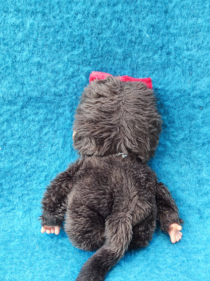 Monchhichi pop bruine vacht duim