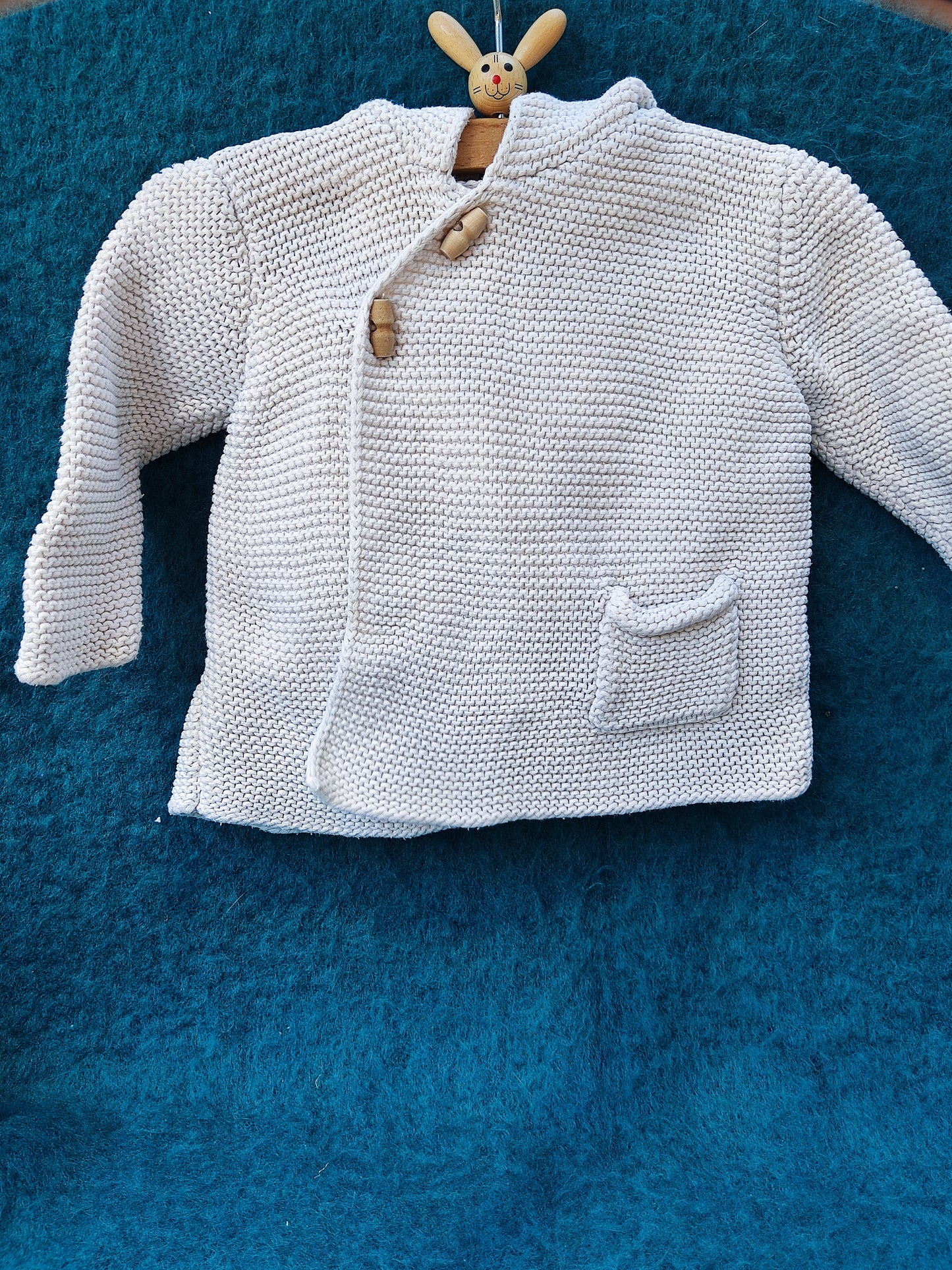 baby crème vest