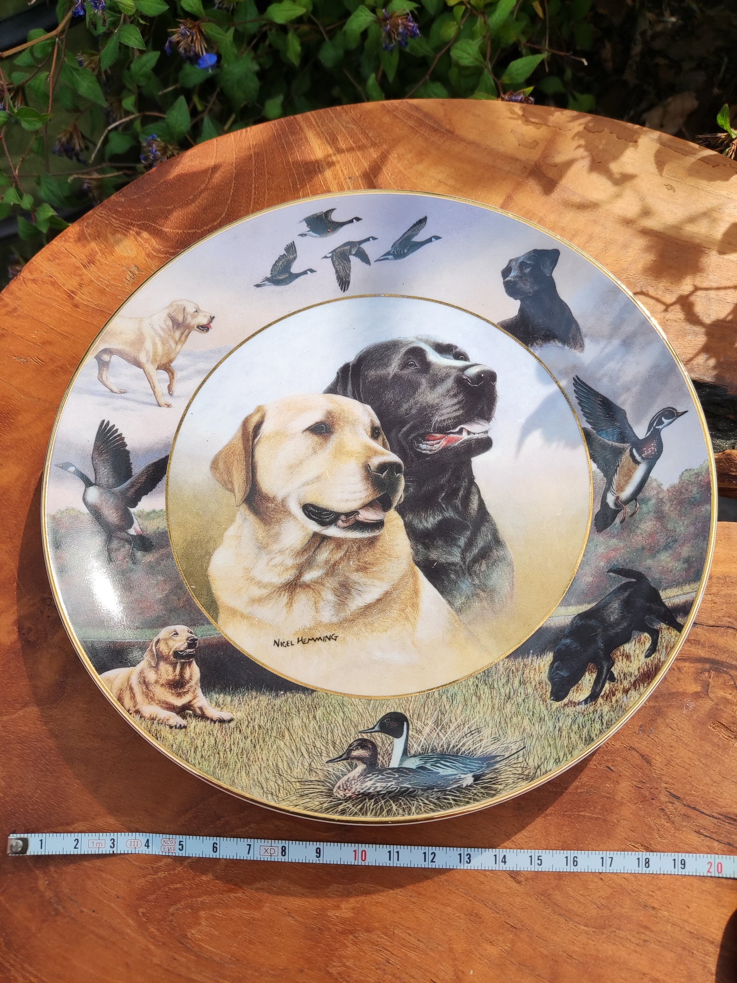 Royal Doulton, the Franklin Mint Lab friends sierbord labradors