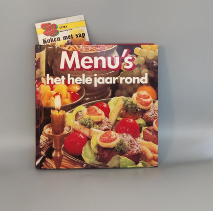 kookboek "Menu's het hele jaar rond" Bruna 1982