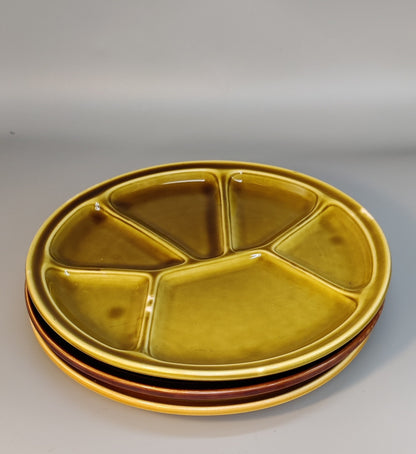fondueborden set 2 (gladde rand)