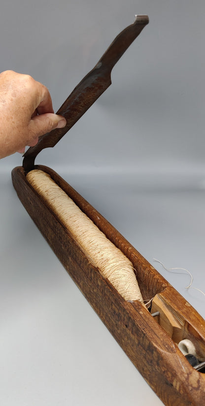 schietspoel met metalen punt, Industrieel, hout