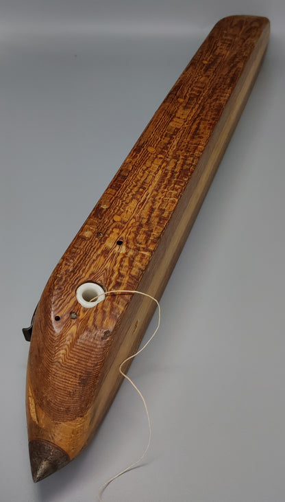 schietspoel met metalen punt, Industrieel, hout