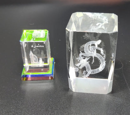 paperweights London en draak
