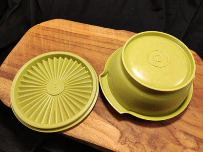 bakje Tupperware, klein groen