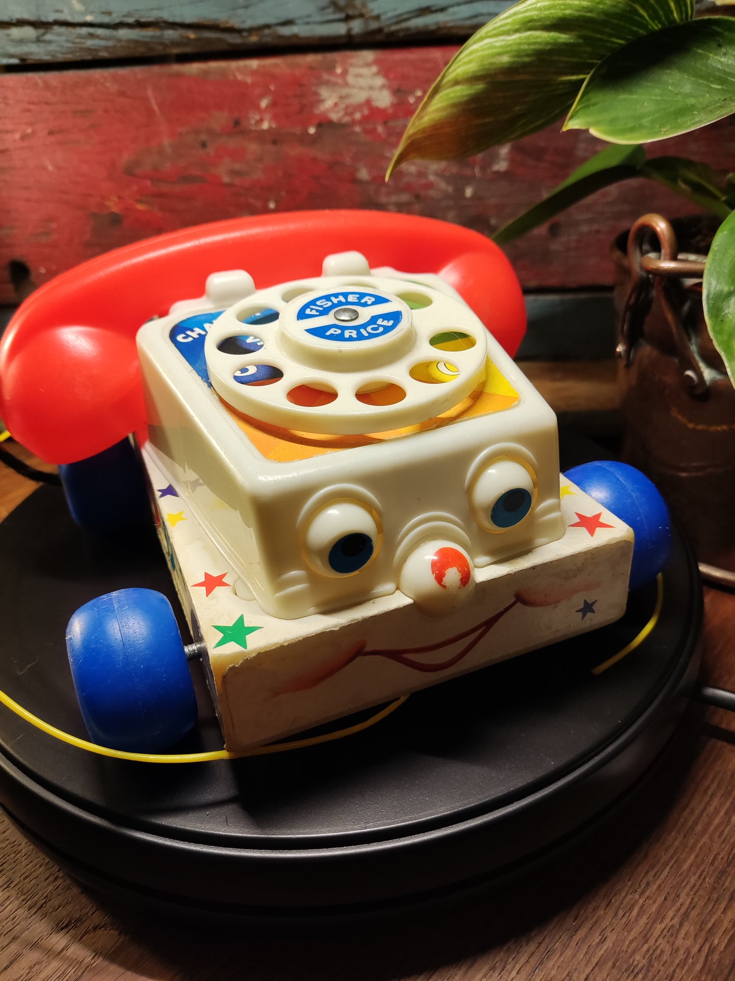 Fisher Price telefoon met trekkoord