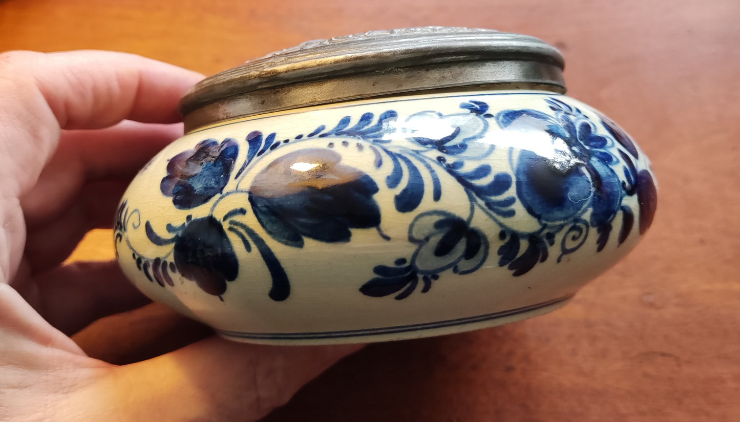 Delft blauw tabakspot