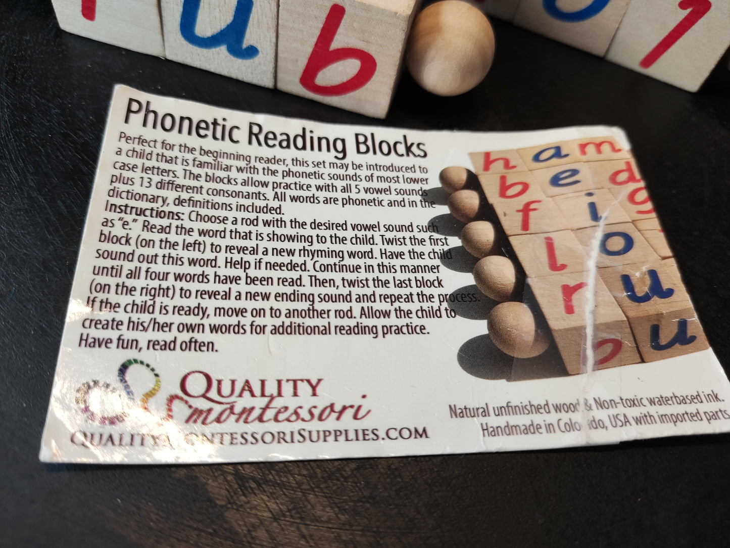 Coogam Phonetic Reading Blocks