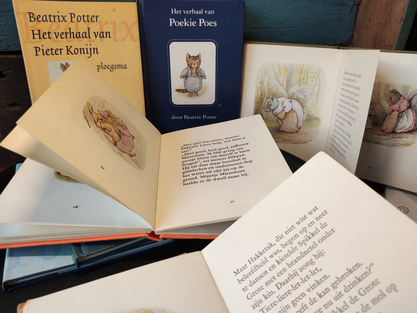 Beatrix Potter boekjes